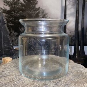 6” Glass Vase Home Decor